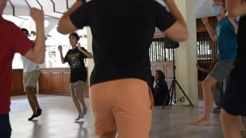 Dancing in front of our eyes! Stock Footage 207726935