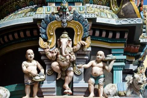 Dancing Ganesha Stock Photos