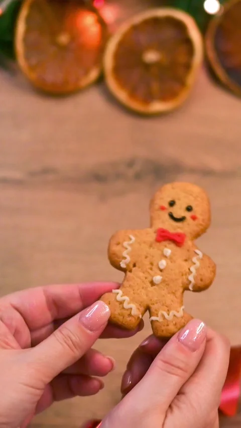 Dancing gingerbread man Stock Footage 294936909