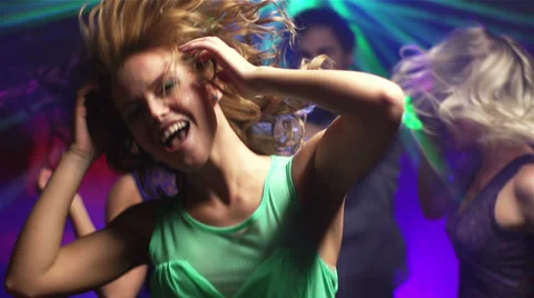 Dancing Girl Stock Footage 33990807