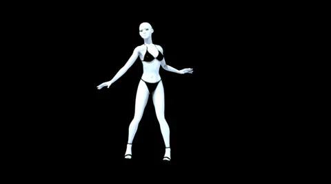 Dancing Girl 库存影片 39817219