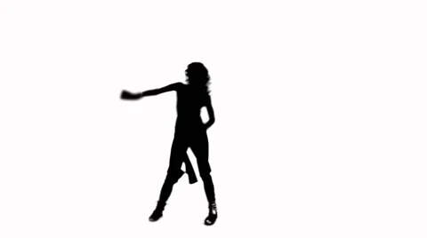 Dancing girl Stock Footage 48993199