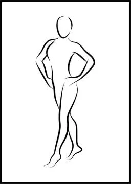 Dancing girl Stock Illustration