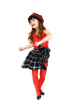 Dancing girl Stock Photos
