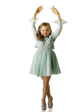 Dancing girl Stock Photos