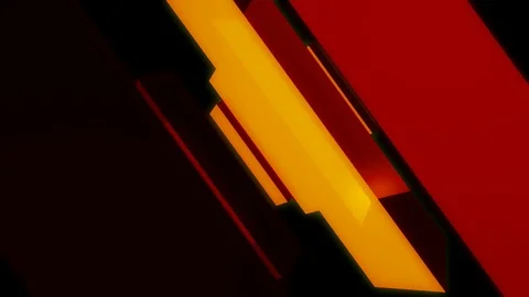 Dancing glowing block Stock Footage 99724253