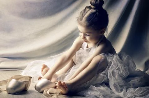 Dancing gracefully Stock Photos