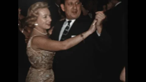 Dancing Guests 1957 Stock Footage 167286322