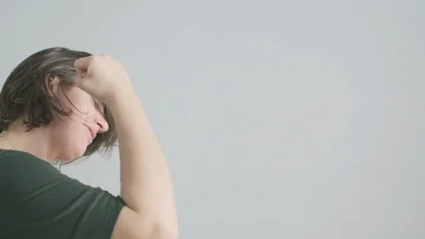 Dancing in happiness and stopping Stock Footage 101078361