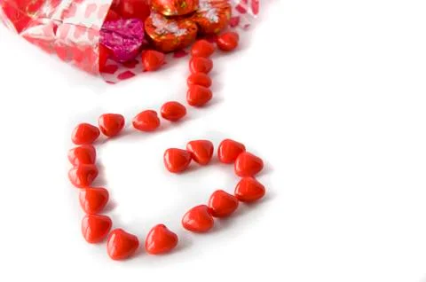 Dancing hearts Stock-Fotos