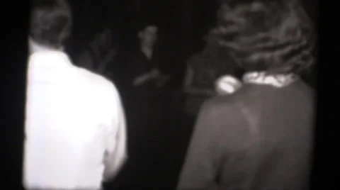 Dancing the Hokey Pokey Stock Footage 38024619