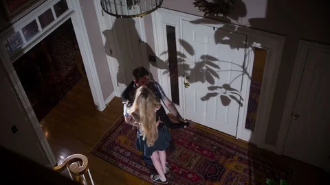 Dancing in house indoors Stock Footage 108160251