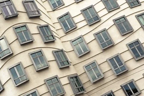 Dancing house in Prague Foto stock