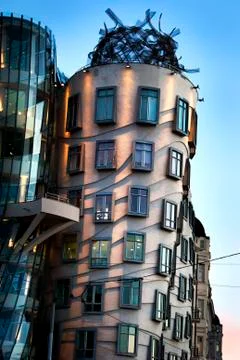 Dancing House, Prague Stock-Fotos