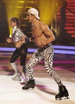 'Dancing on Ice' Rehearsals, TV Programme, Elstree, Britain - 03 Mar 2012 Stock Photos