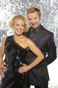 'Dancing On Ice' TV Programme - 05 Jan 2011 Stock Photos