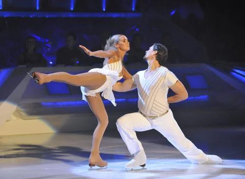 Dancing on Ice' TV Programme, Britain - 25 Jan 2009 Stock Photos