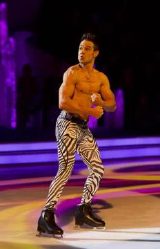 'Dancing on Ice' TV Programme, Elstree, Britain - 04 Mar 2012 Foto stock