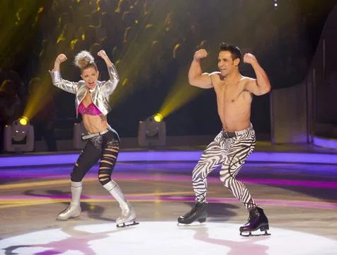 'Dancing on Ice' TV Programme, Elstree, Britain - 04 Mar 2012 Foto stock