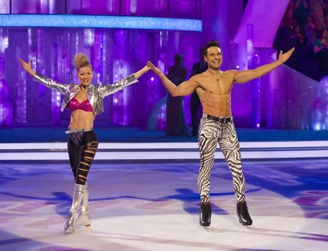 'Dancing on Ice' TV Programme, Elstree, Britain - 04 Mar 2012 Foto stock