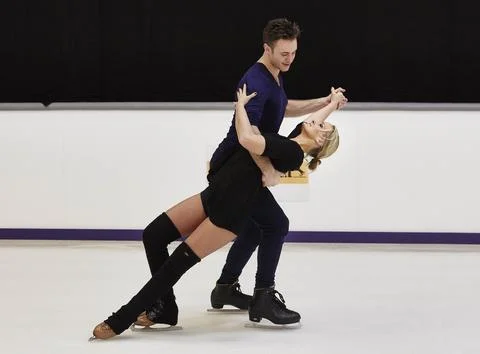 'Dancing on Ice' TV Programme, Elstree, Britain - Dec 2013 Stock Photos