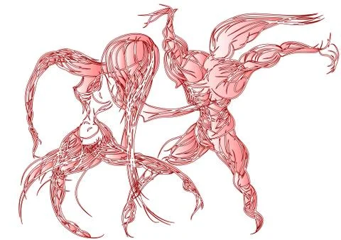 Dancing Stock Illustration