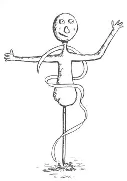 Dancing Ilustración de archivo