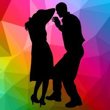 Dancing Illustrazione stock