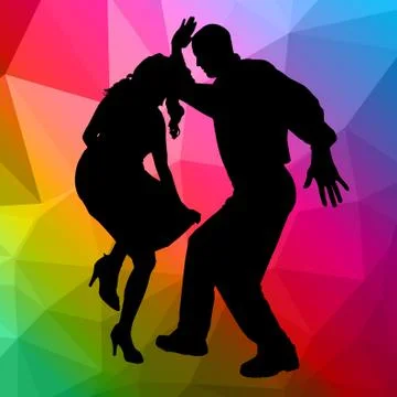 Dancing Illustrazione stock