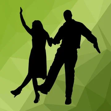 Dancing Illustrazione stock