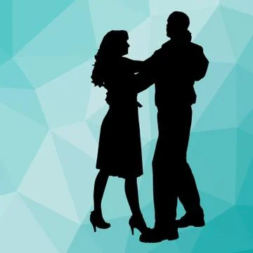 Dancing Illustrazione stock