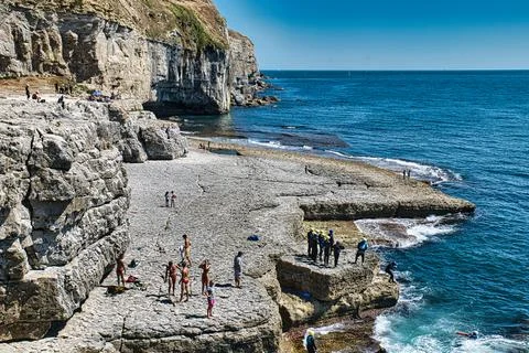 Dancing Ledge Stock Photos