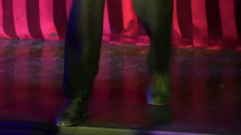 Dancing legs in 4K Stock Footage 122473607