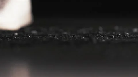 Dancing legs on coal Stock Footage 65467814