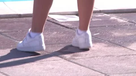 Dancing legs. Stock Footage 11516479