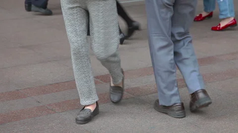 Dancing legs Stock Footage 49057982