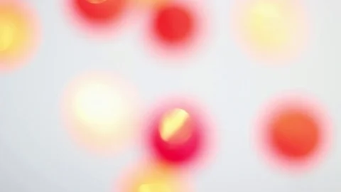 Dancing light balls bokeh Stock Footage 79975423
