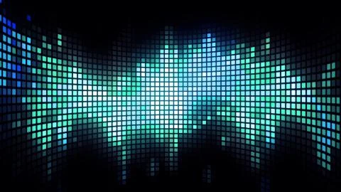 Dancing Light Grid Background Stock Illustration