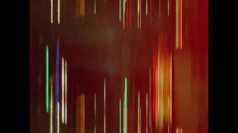 Dancing Lights - 16MM Video stock 39172224
