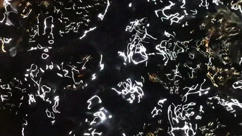 Dancing lights, boiling syrup Stock Footage 146336605