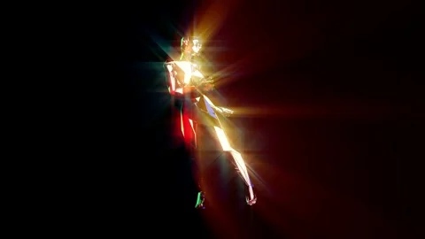 Dancing Lights1 Footage Stock Footage 337442894
