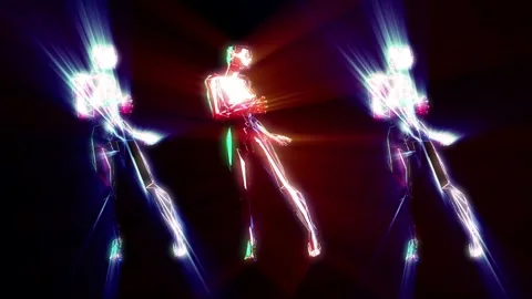 Dancing Lights3 Footage Stock Footage 337442784