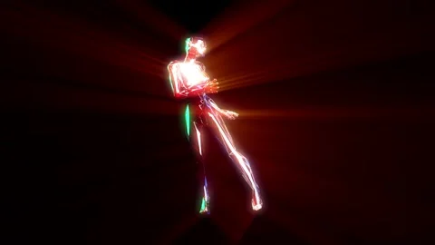 Dancing Lights4 Footage Stock Footage 337442794