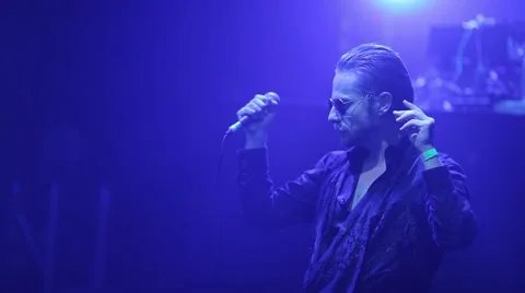 Dancing man on the stage Stock Footage 60953616