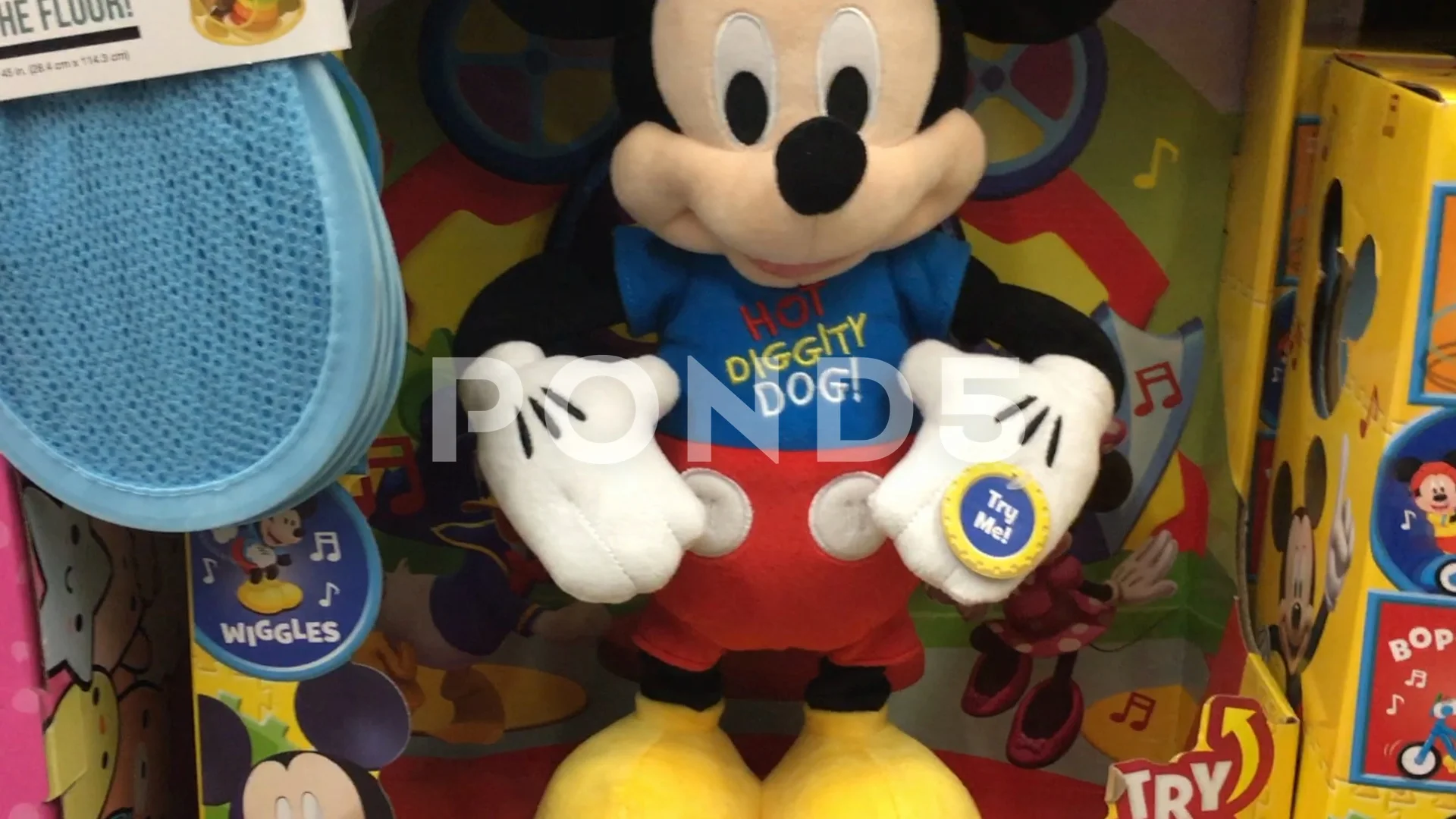 Hot dog 2024 mickey toy