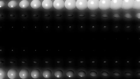 Dancing monochrome array Stock Footage 98225710