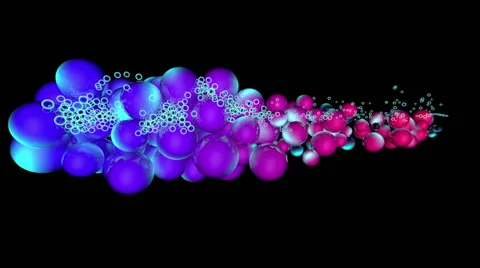 Dancing musical colored balls Stock-Footage 50569163