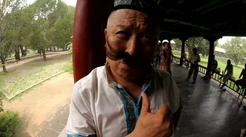 Dancing in the park, Beijing, China Видео 521369