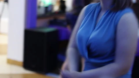 Breast Shaking Stock Video Footage