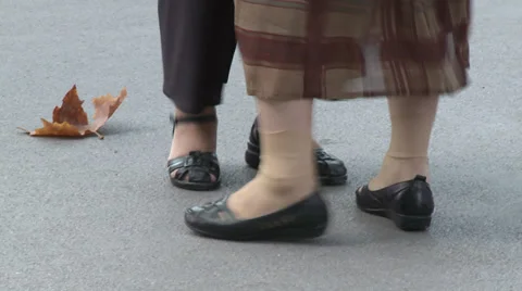 Dancing pensioners Stock Footage 37703302
